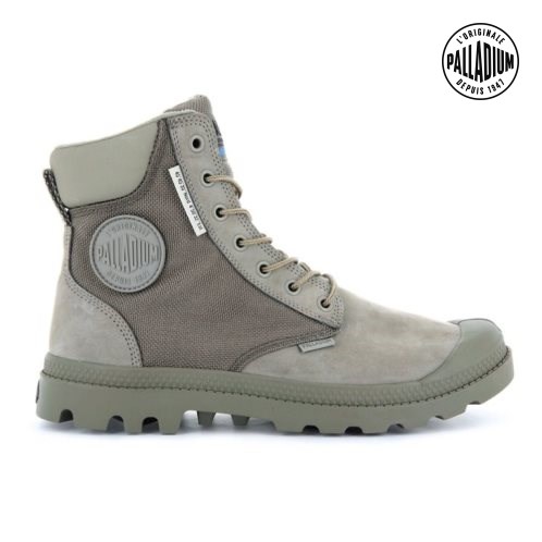 Dámské Boty Palladium Pampa SC WPN U-S Olivy Zelené | CZ RLB-13I